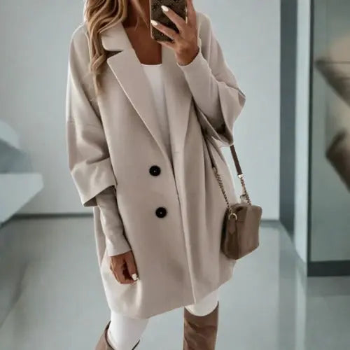 R&B | Damenmantel mit Eleganter Silhouette