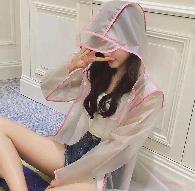 R&B | Transparente Regenjacke