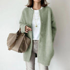 R&B | Elegante GR&Buttonte Strickjacke