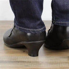 R&B | Damen Viktorianische Schnür-Stiefeletten mit Spitzenbesatz