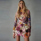 Einzigartiges Handgemachtes Blumenkleid