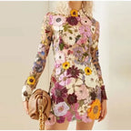 Einzigartiges Handgemachtes Blumenkleid