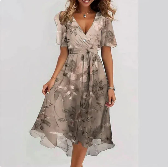 R&B | Sommer-Wickelkleid für Mühelosen Chic Bei Damen