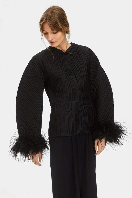 R&B | Federmuster Jacke