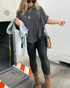 R&B | Oversized Nieten T-Shirt
