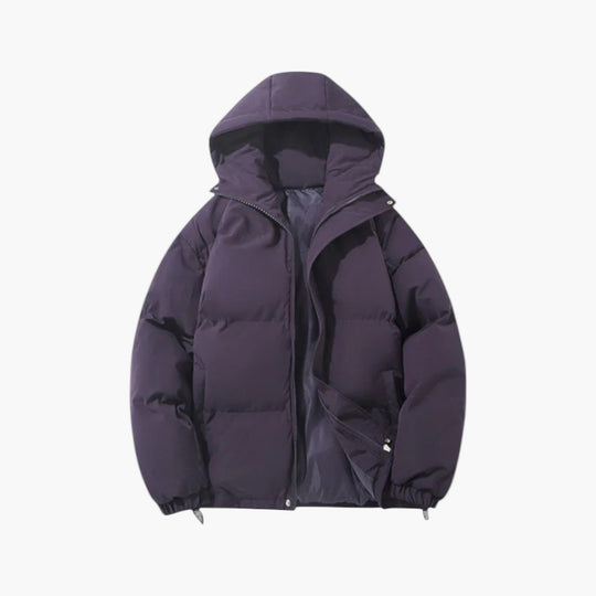 R&B | Puffer Parka - Winterjacke mit Kapuze, Daunenfüllung, Wasserdicht, Urban Outdoor