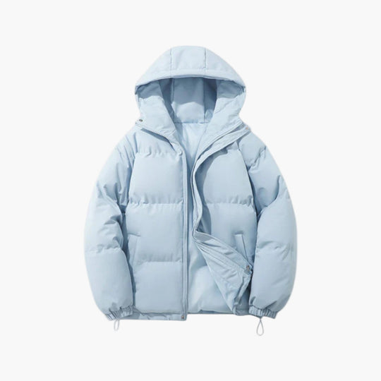 R&B | Puffer Parka - Winterjacke mit Kapuze, Daunenfüllung, Wasserdicht, Urban Outdoor