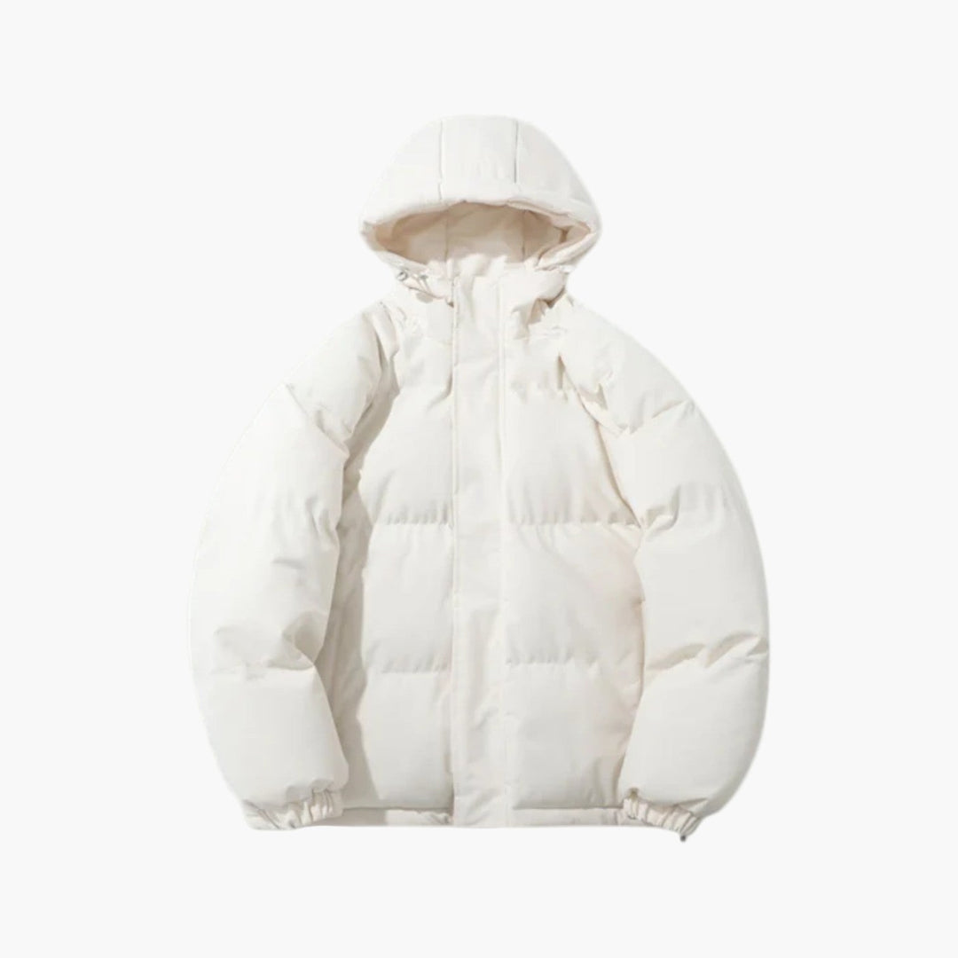 R&B | Puffer Parka - Winterjacke mit Kapuze, Daunenfüllung, Wasserdicht, Urban Outdoor