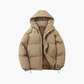 R&B | Puffer Parka - Winterjacke mit Kapuze, Daunenfüllung, Wasserdicht, Urban Outdoor