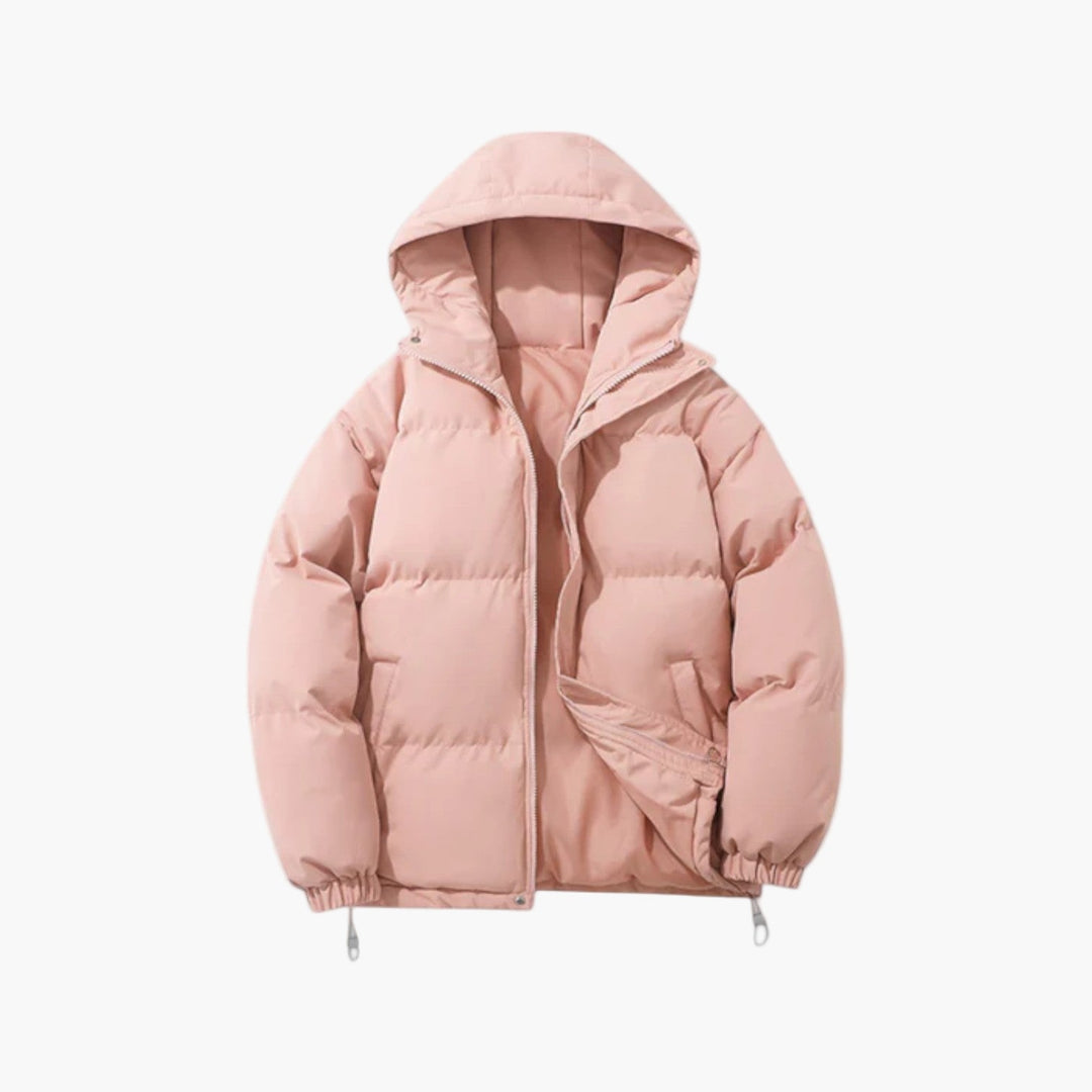 R&B | Puffer Parka - Winterjacke mit Kapuze, Daunenfüllung, Wasserdicht, Urban Outdoor