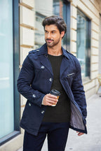 R&B | Eleganter Zopfstrickpullover für Männer
