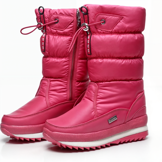 Dicke Plüschwinterstiefel für Frauen R&B
