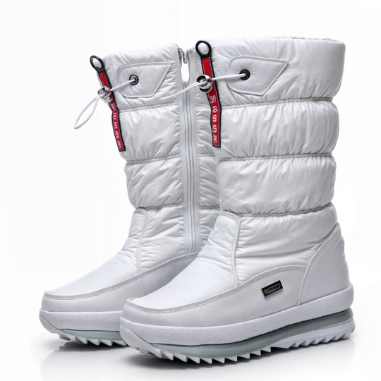 Dicke Plüschwinterstiefel für Frauen R&B