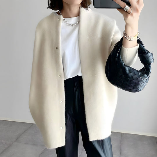 R&B | Strickjacke mit Knopfleiste