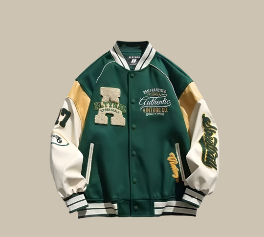R&B - Yanks Vintage Bomberjacke, Übergrößen Herrenmodell