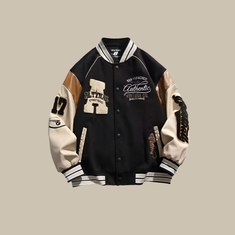 R&B | Yanks Vintage Bomberjacke, Übergrößen Herrenmodell