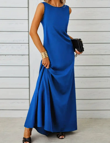R&B | Elegante Jacquard Kleid Ohne Ärmel