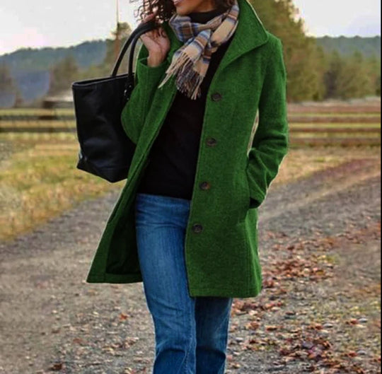 R&B | Langer Trenchcoat Für Damen Im Winter Warm