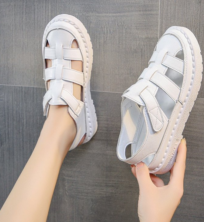Mauve BequemSandalen R&B