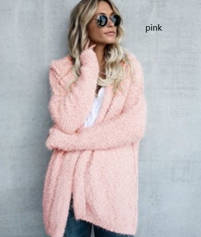 R&B | Kapuzen-Strickjacke