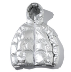 R&B | Gepolsterte Winterjacke mit Kapuze Polyester Warm und Wasserabweisend