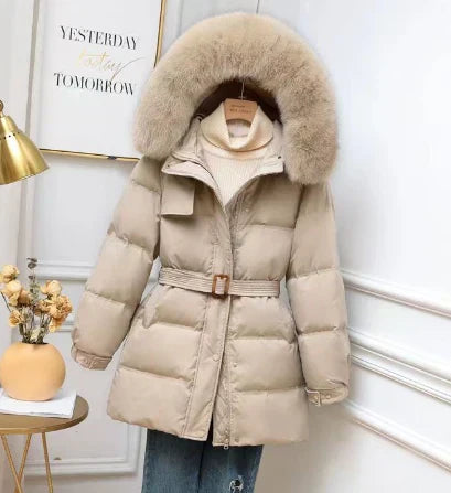R&B | Winterjacke mit Abnehmbarer Kapuze