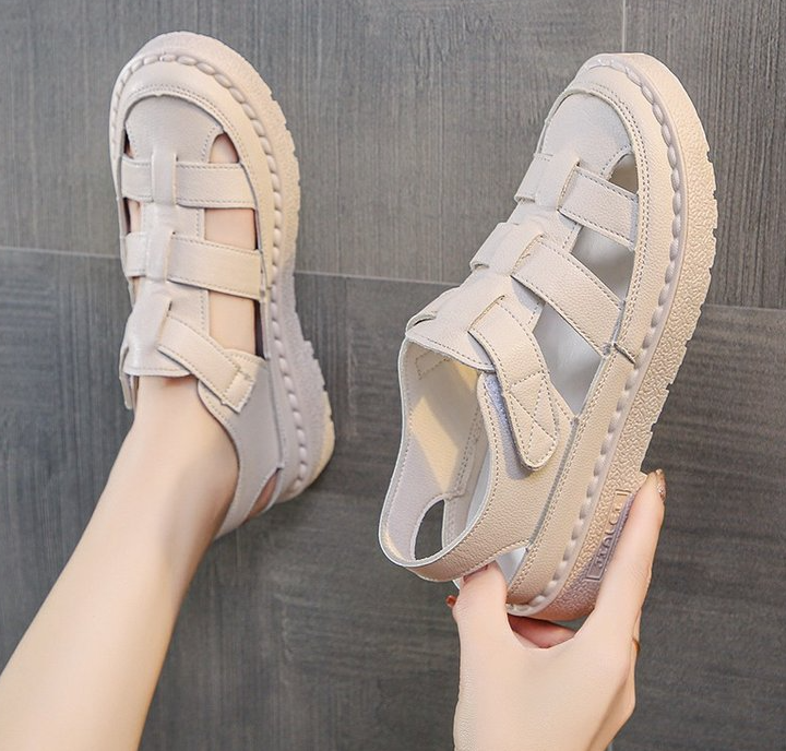 Mauve BequemSandalen R&B