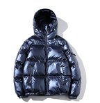 R&B | Gepolsterte Winterjacke mit Kapuze Polyester Warm und Wasserabweisend