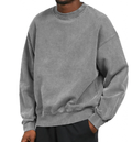 R&B | Lässiges Sweatshirt mit Rundhalsausschnitt Baumwolle Weich und Bequem