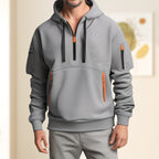 R&B | Herren Sweatshirt mit Kapuze und Taschen