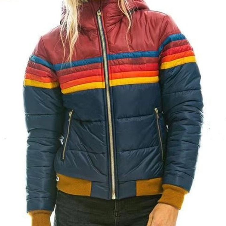 R&B | Gepolsterte Kapuzenjacke