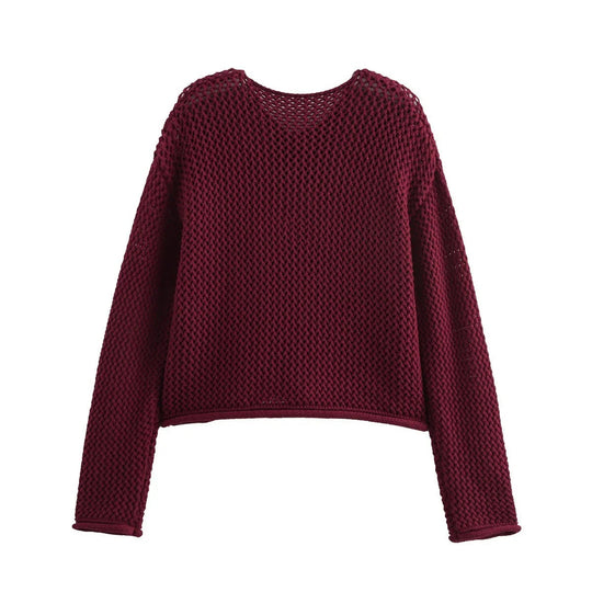 R&B | Strickjacke mit Goldenen Knöpfen Perfekt für Den Herbst