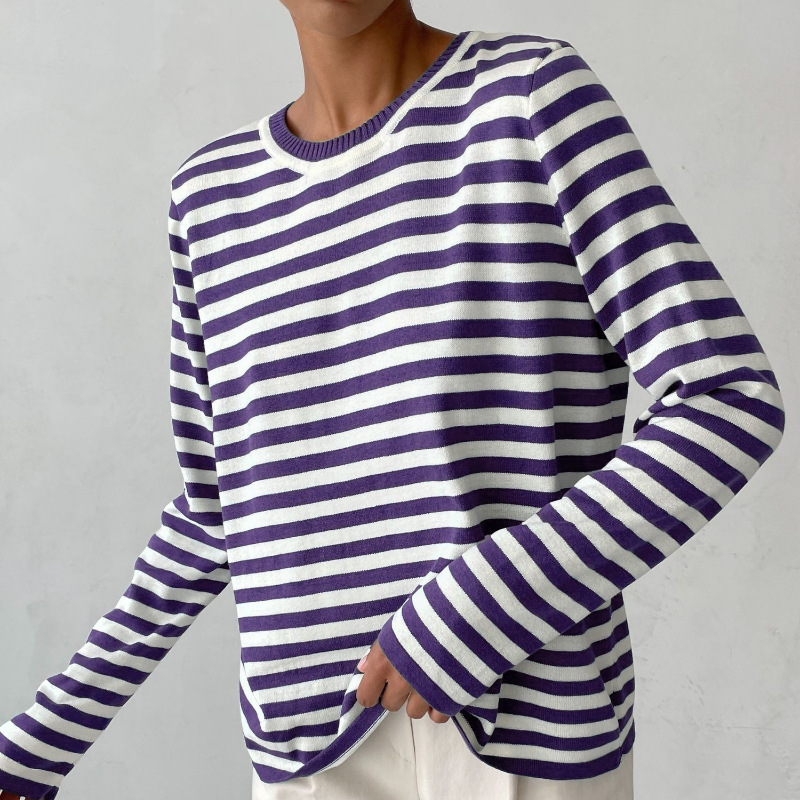 R&B | Elegantes Gestreiftes T-Shirt
