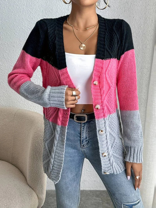 R&B | Klassische und Elegante Allgemeine Strickjacke