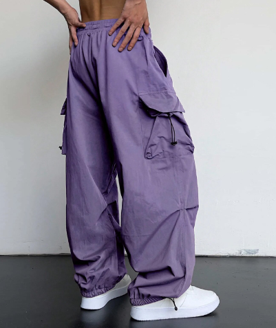 R&B - Cargohose mit Weitem Bein