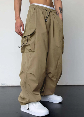 R&B - Cargohose mit Weitem Bein