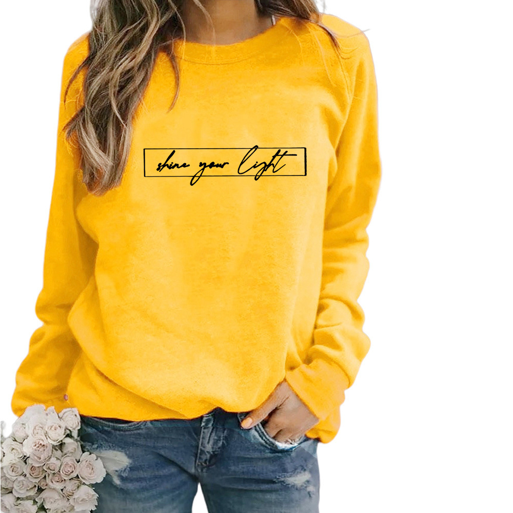 R&B | Lässiges Sweatshirt mit Motivierendem Druck