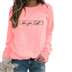 R&B | Lässiges Sweatshirt mit Motivierendem Druck