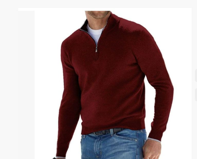 R&B | Pullover - Herren Viertelreißverschluss