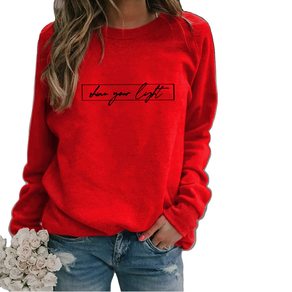 R&B | Lässiges Sweatshirt mit Motivierendem Druck