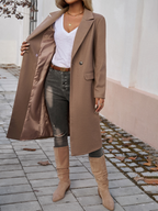 R&B | Tweed Damenjacke mit Kapuze und Taschen