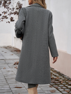 R&B | Tweed Damenjacke mit Kapuze und Taschen