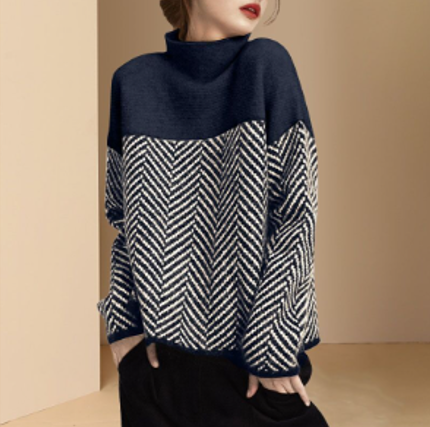 R&B | Pullover - weicher Elegante-Rollkragenpullover
