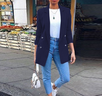 R&B | Stijlvolle Klassische Doppelknopf-Blazer