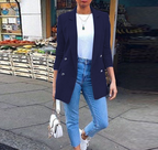 R&B | Stijlvolle Klassische Doppelknopf-Blazer