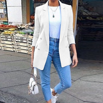 R&B | Stijlvolle Klassische Doppelknopf-Blazer