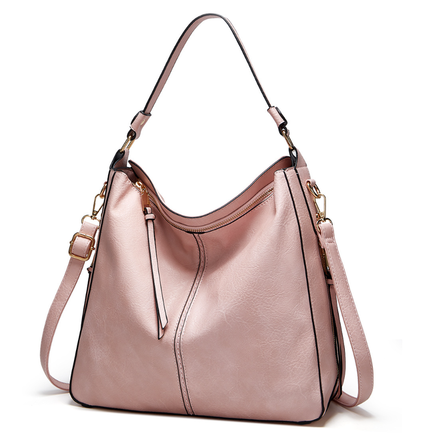 R&B | Leder Tasche mit Großer Kapazität und Seitenfächern