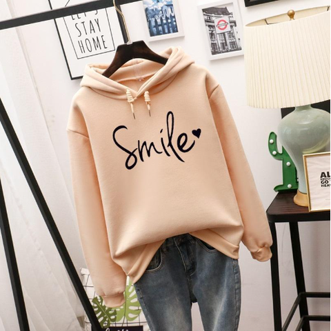 R&B | Hoodie mit Druck Baumwollmischung Lässiger Stil