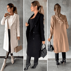 R&B | Langer Mantel Eleganter Moderner Stil Ideal für den Herbst