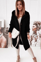 R&B | Chic Freizeitmantel mit Kapuze
